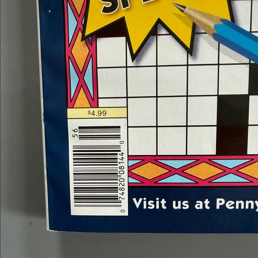 Good Time Crosswords Puzzle Book Set - Blue, Cream, Purple - Picture 3 of 16
